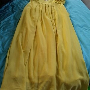 Yellow dress